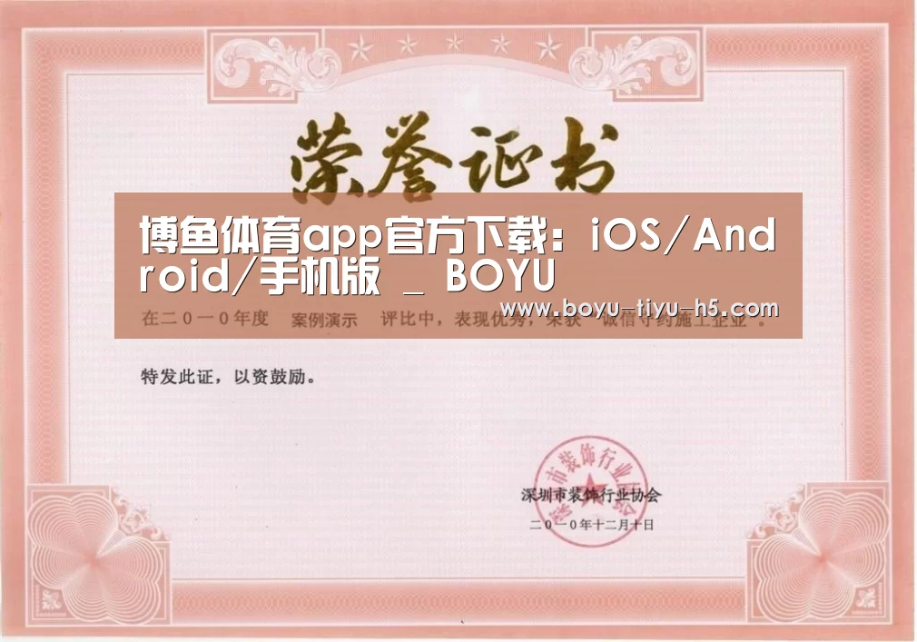荣誉证书二(图1)